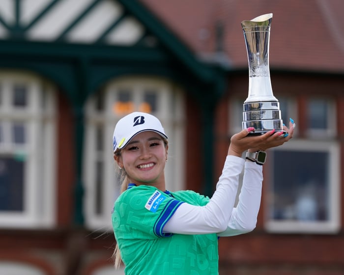 Kuwaki wins Women’s Open after Henseleit’s unlucky break off marshal’s leg in playoff — image supplied by The Guardian Sport's feed