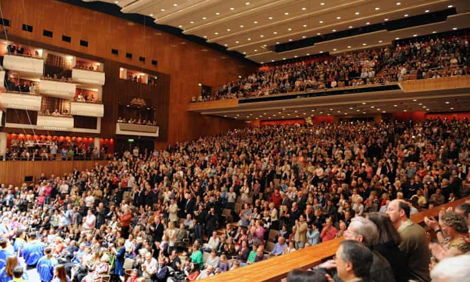 No longer good enough? A full house on their feet to applaud a visiting orchestra at the Royal Festival Hall