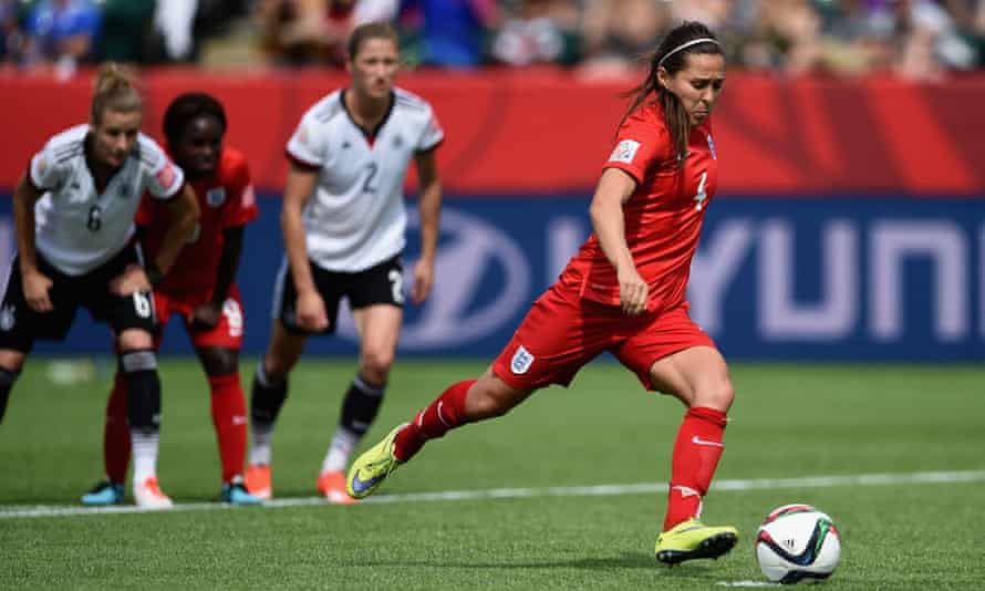 Fara Williams was on target from the penalty spot against Germany in the 2015 World Cup to give England their 1-0 win.