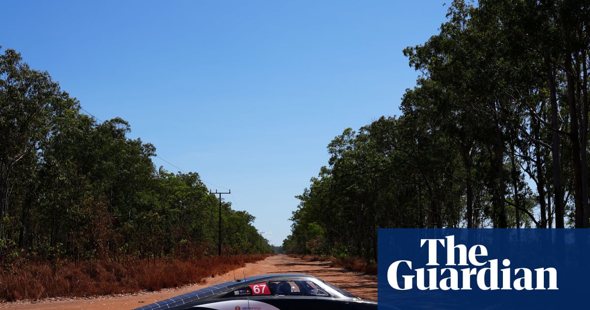 Solar car teams chase dreams of a more sustainable future' in gruelling 3,000km race across Australian outback