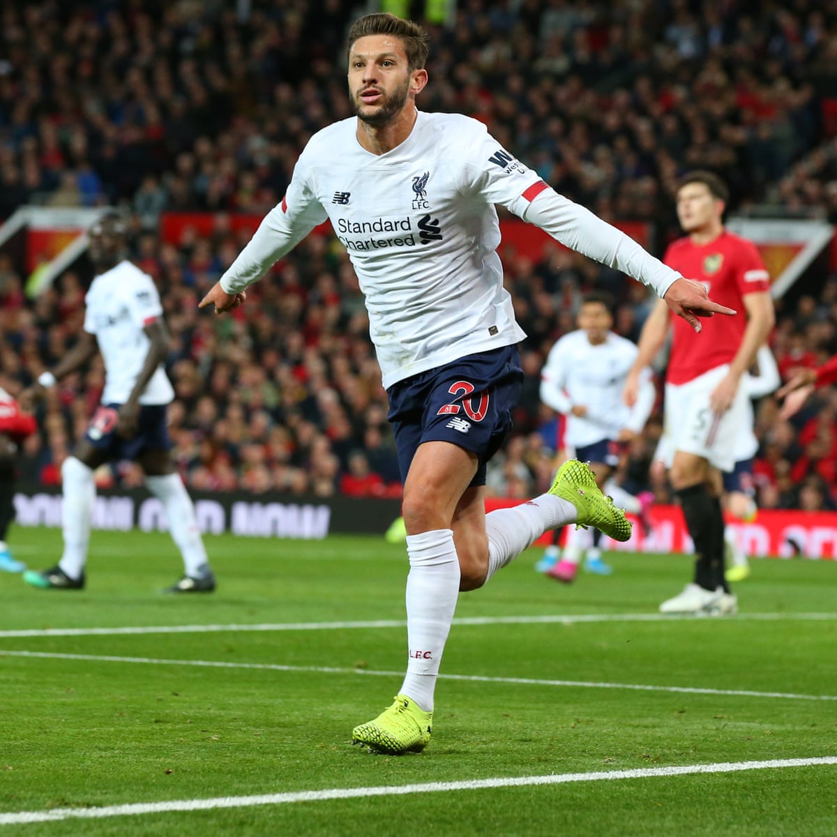 Manchester United 1 1 Liverpool Premier League As It Happened Football The Guardian