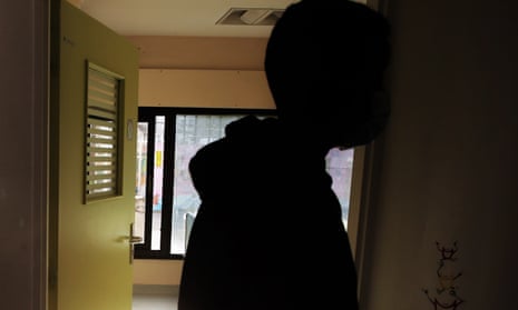 Anonymous picture of child in silhouette
