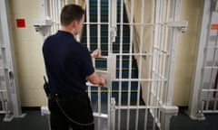 Guard closes prison door