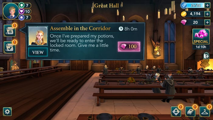 Harry Potter Hogwarts Mystery Review A Shameless Shake Down Games The Guardian