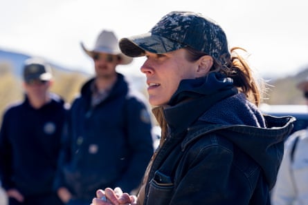 Woman in cap and jacket