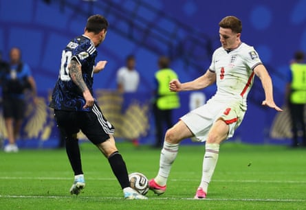 Elliot Anderson playing for England