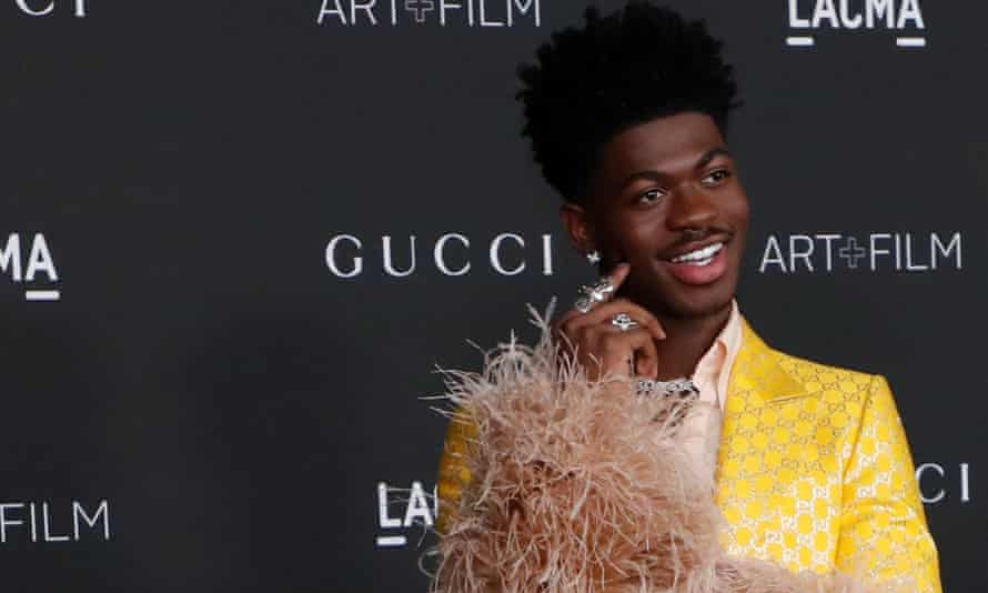 Witty and frank ... Lil Nas X in LA, November 2021.