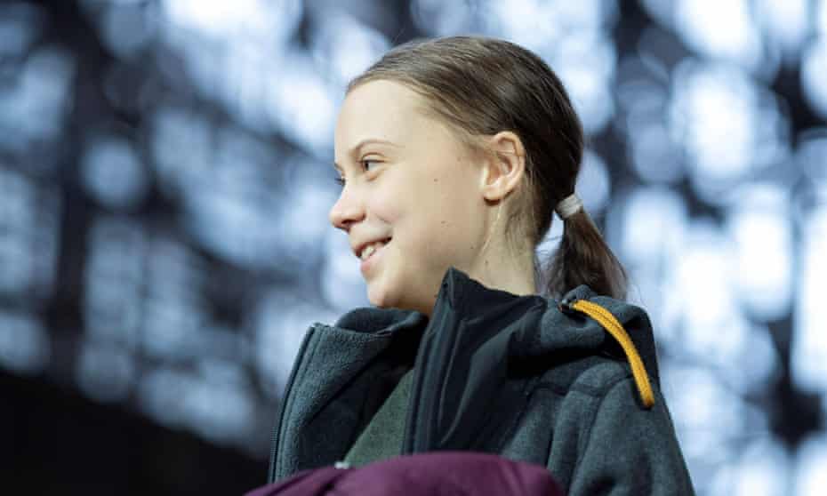 Greta Thunberg in Brussels last year. The activist urged leaders to act fast in testimony to Congress on Thursday.