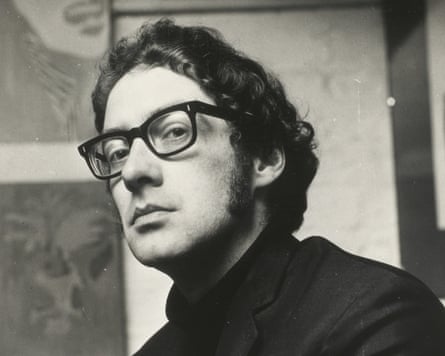 A photograph of Roger McGough at a poetry reading at the University of Liverpool in 1967