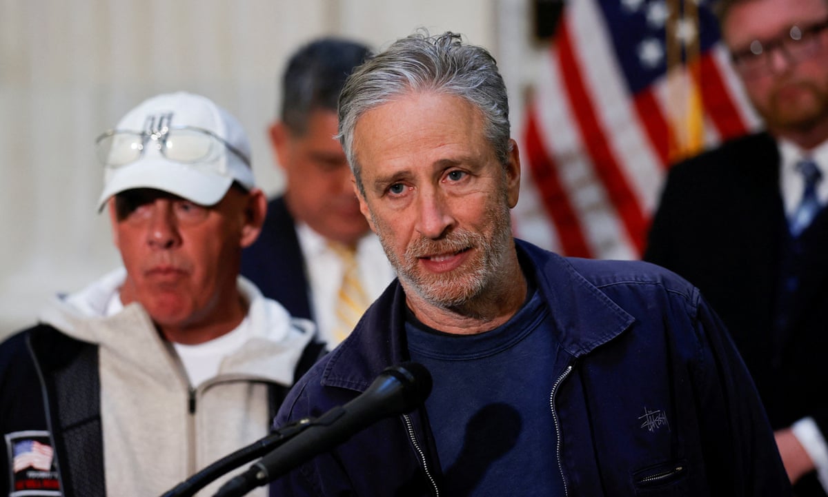 Apple under fire over cancellation of Jon Stewart show amid China concerns | US television | The Guardian