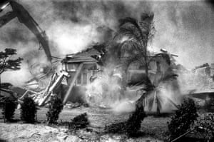 After its withdrawal from Gaza, the Israeli army destroyed all the infrastructures, 2005Its weapon is photography – imagery that bears witness, that denounces, that assaults our senses and awakens our awareness