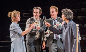 Anna Maxwell Martin, Ben Chaplin, Adam James and Priyanga Burford in Consent.
