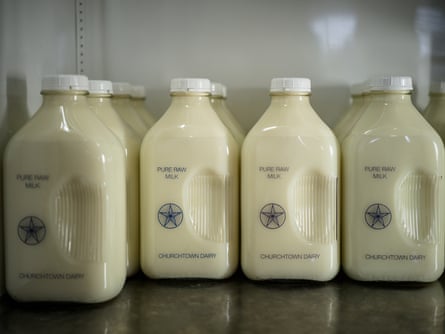 Churchdown Dairy’s raw milk is so popular that it has had to curb sales from its shop in New York state.