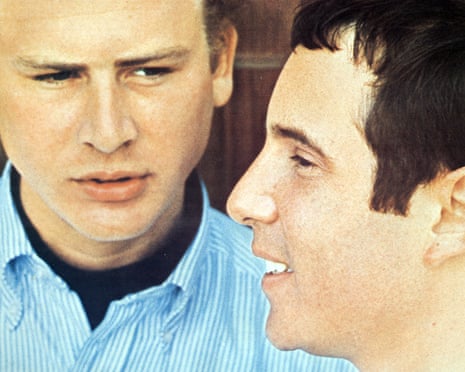 Bridge over troubled water indeed … Simon & Garfunkel in their heyday.