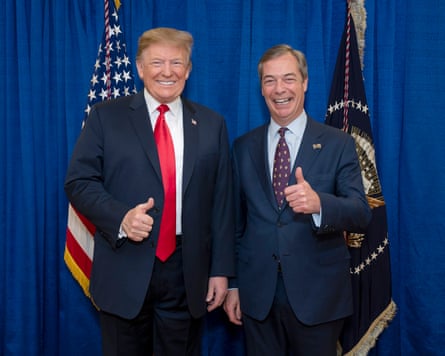 Donald Trump and Nigel Farage