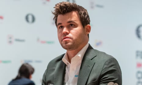 Magnus Carlsen   is not retiring but promising “to be the best in the world” even if that means taking no part in chess’s showpiece event.