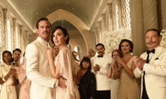 USA. Gal Gadot and Armie Hammer in a scene from the ©Walt Disney Studios new movie: Death on the Nile (2020). Plot: While on vacation on the Nile, Hercule Poirot must investigate the murder of a young heiress. Ref: LMK106-J6768-251013 Supplied by LMKMEDIA. Editorial Only. Landmark Media is not the copyright owner of these Film or TV stills but provides a service only for recognised Media outlets. pictures@lmkmedia.com<br>2CW204Y USA. Gal Gadot and Armie Hammer in a scene from the ©Walt Disney Studios new movie: Death on the Nile (2020). Plot: While on vacation on the Nile, Hercule Poirot must investigate the murder of a young heiress. Ref: LMK106-J6768-251013 Supplied by LMKMEDIA. Editorial Only. Landmark Media is not the copyright owner of these Film or TV stills but provides a service only for recognised Media outlets. pictures@lmkmedia.com