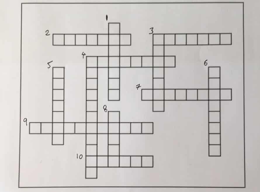 did you solve it the crossword that counts itself mathematics the guardian