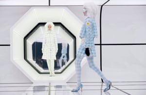 Models present creations from the Moncler Autumn/Winter 2020 collection during Milan Fashion Week in Milan, Italy February 19, 2020.