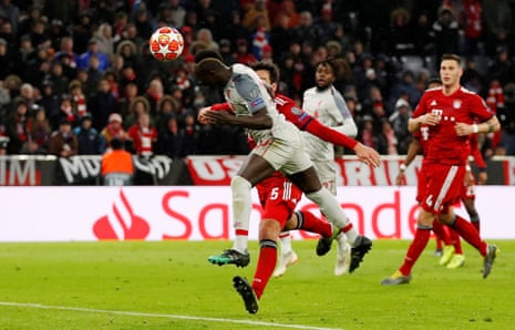 Mane scores Liverpool’s third goal.