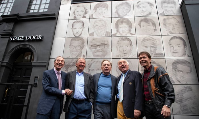 Andrew Lloyd Webber Unveils Wall Of Fame At London