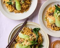 Meera Sodha's haggis dan dan noodles.