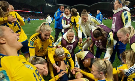 Sweden celebrate