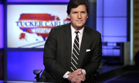 Tucker Carlson is one of the few Fox News prime-time hosts to set a different tone on coronavirus, warning that ‘staying calm is not the same as being complacent’.