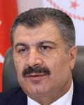 Turkish Health Minister Fahrettin Koca.