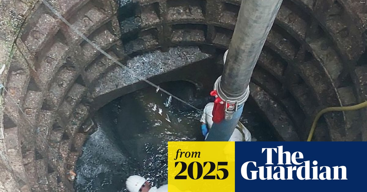 Thames Water removes 100-tonne fatberg from west London sewer