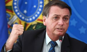 Brazil’s president Jair Bolsonaro says Covid is a ‘little flu’.