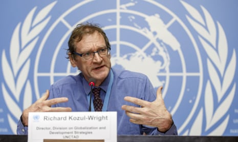 Richard Kozul-Wright, Director of the Division on Globalization and Development Strategies at Unctad