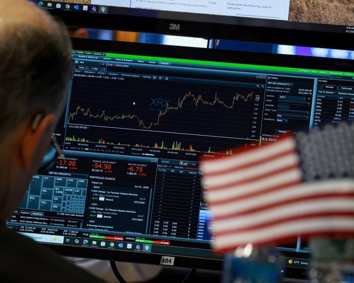 Wall Street and European markets hit record highs and oil price falls to three-month low after US-Iran peace deal – as it happened
