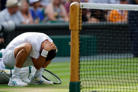 Novak Djokovic stretches retired betwixt nan games.