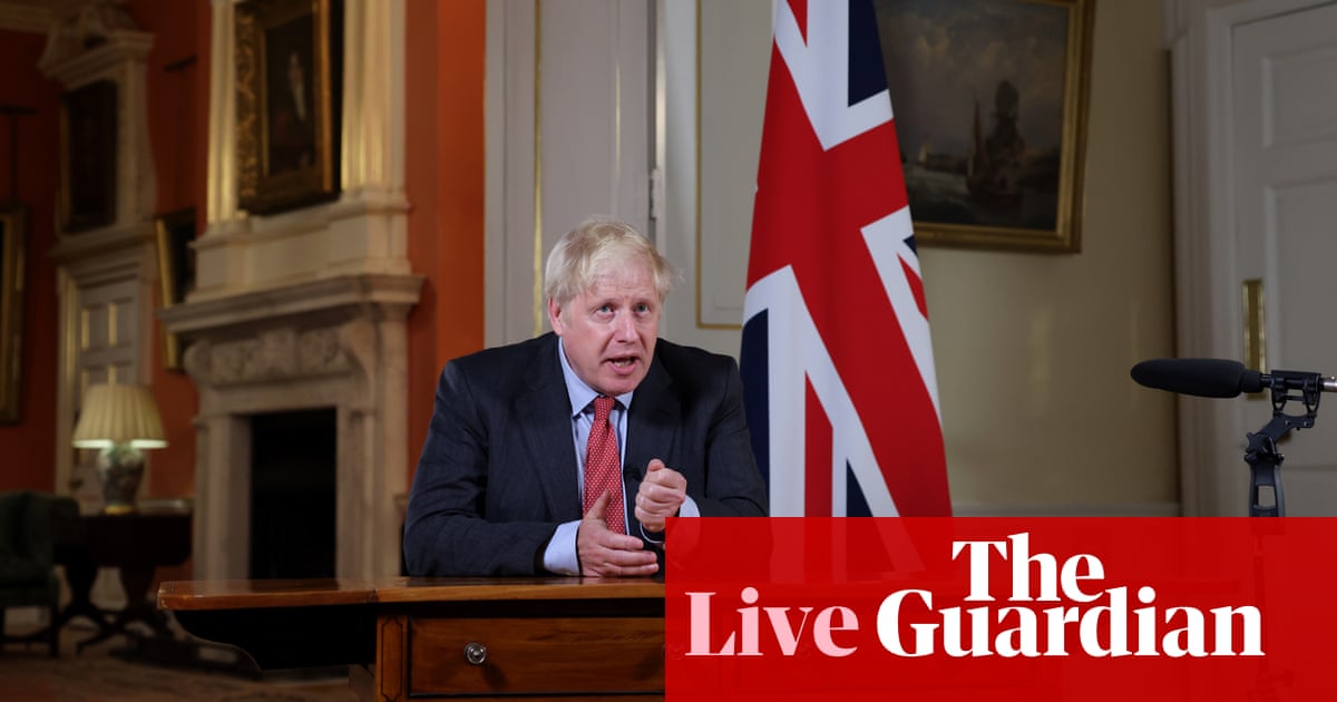 Uk Coronavirus Boris Johnson Says There Have Been Too Many Breaches And Warns Restrictions Could Go Further As It Happened Politics The Guardian