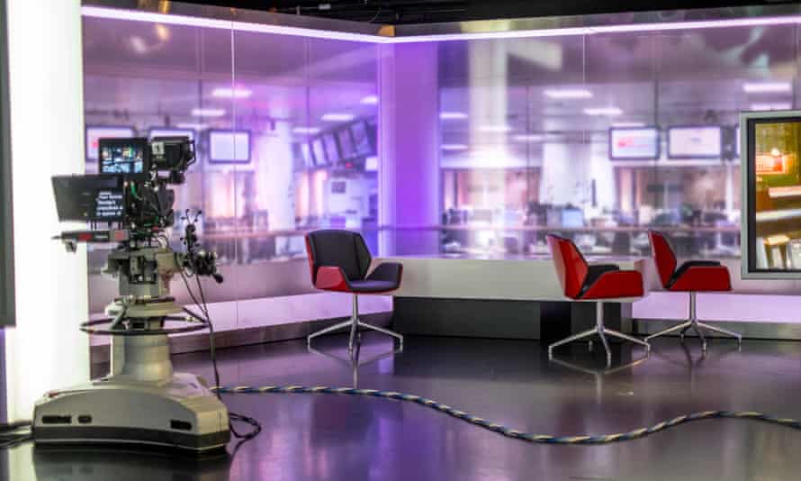 The Channel 4 News studio