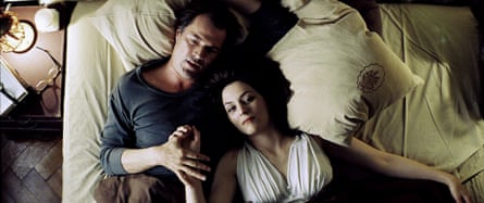 Deep sadness … Sebastian Koch’s writer with his lover, played by Martina Gedeck.