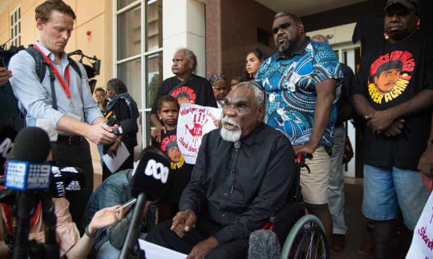 Ned Jampinjinpa Hargreaves, a Warlpiri elder