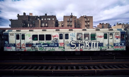 A train passes through the Bronx in 1973. Riders turned their backs on the city’s run-down subway in the 1970s, but investment in the 1980s saved the system.