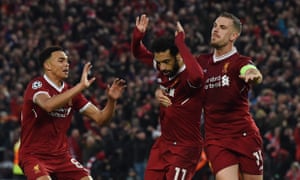 Liverpool 5 2 Roma Champions League Semi Final First Leg As It Happened Football The Guardian