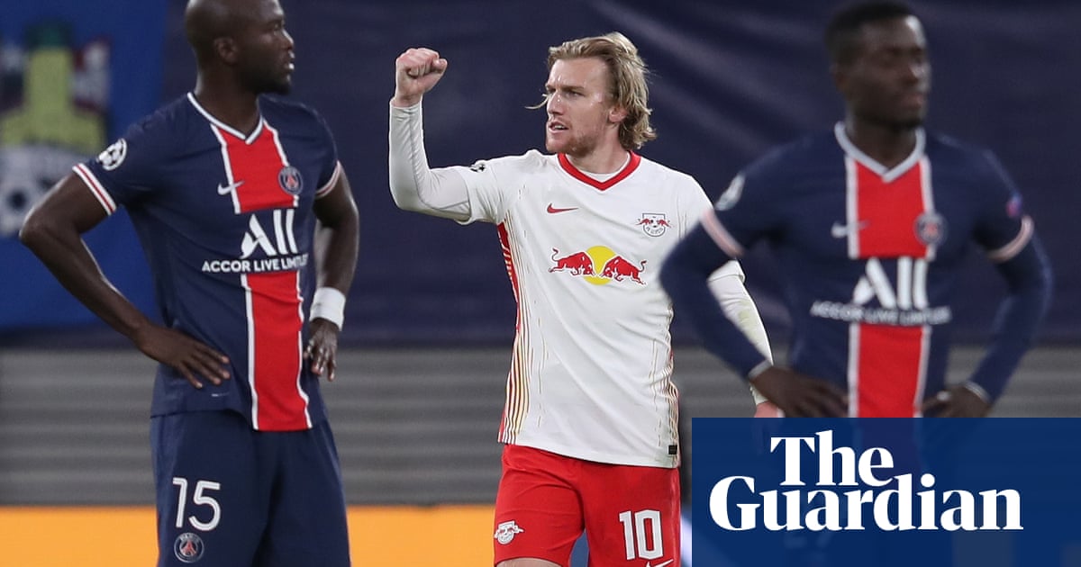 Champions League: RB Leipzig punish nine-man PSG, Sevilla roar back to win