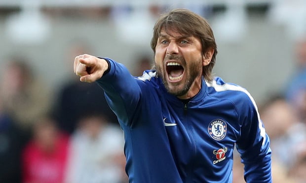 Antonio Conte watched in fury as his players blew any chance of a top-four place with a humiliating defeat.