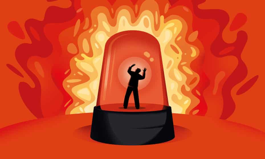 Panic … sometimes our anxiety passes the point of no return.