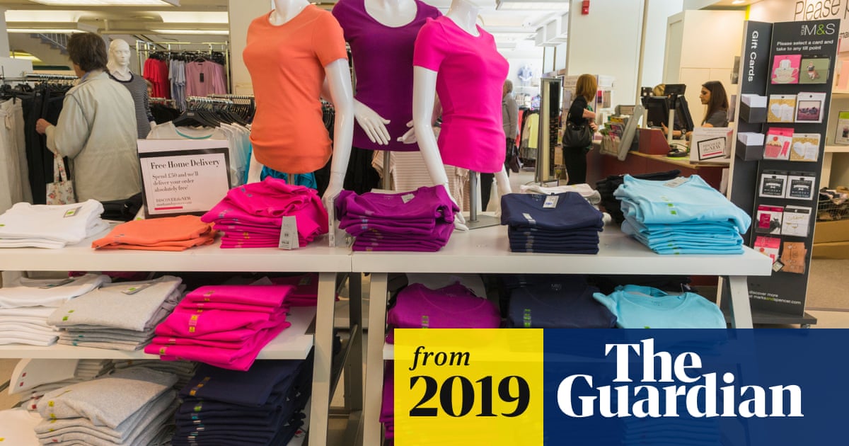 Marks & Spencer profits plunge as clothing sales continue to fall