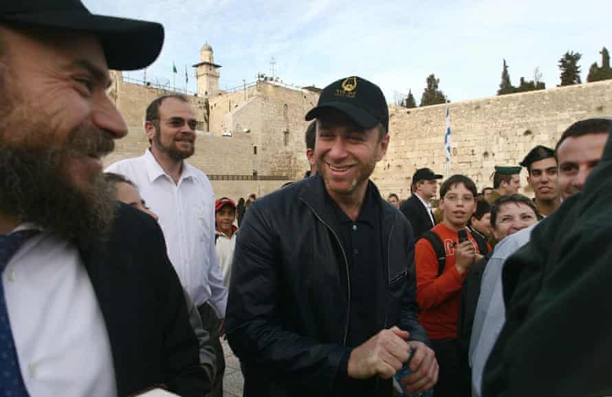 Abramovich on a previous visit to the Western Wall in Jerusalem old city in February 2006.