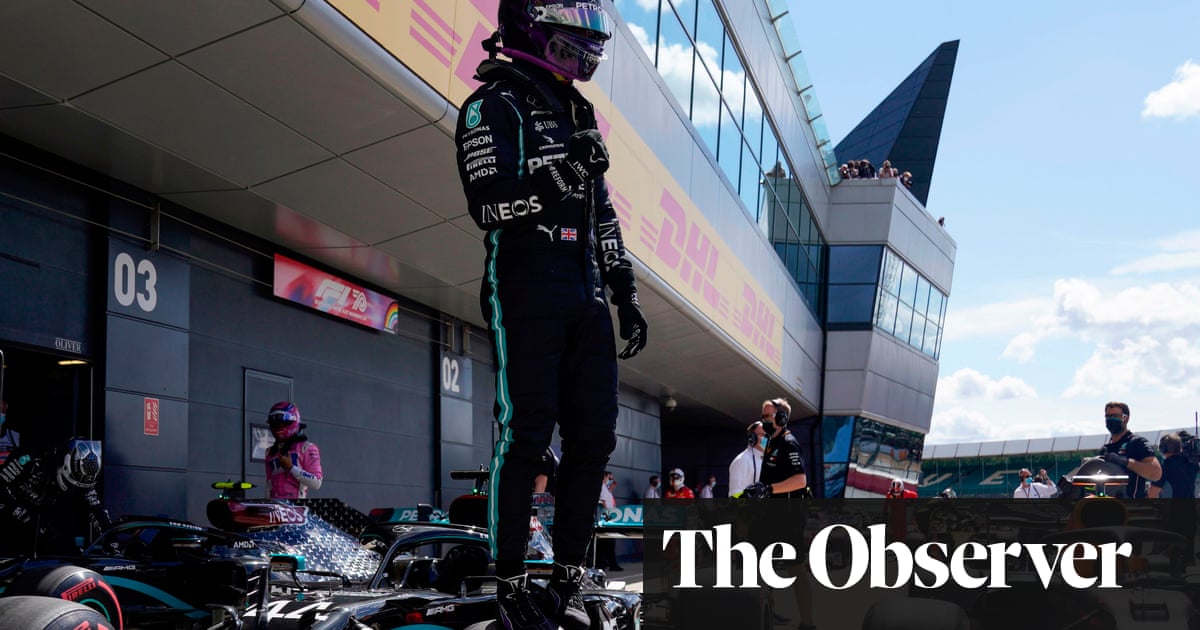 Lewis Hamilton storms to pole position for British Grand Prix at Silverstone