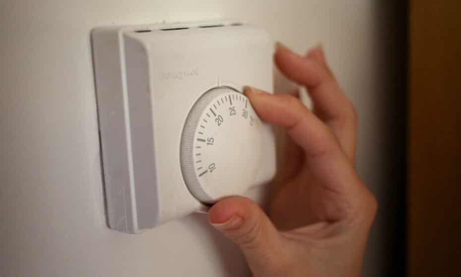 Important energy efficiency measures include people nudging down home thermostats. 
