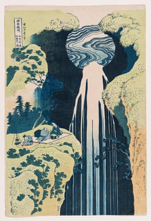 FOR GALLERY USE ONLY. The work of Japanese ukiyo-e artist Katsushika Hokusai, which will be displayed at the National Gallery of Victoria in 2017.