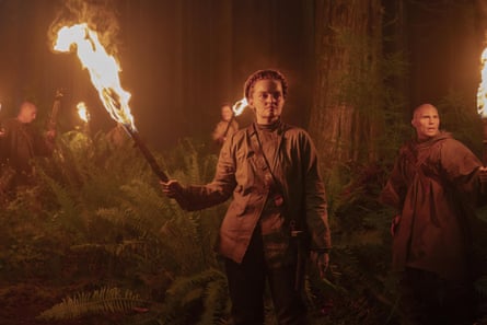 Basic weaponry … Laine MacNeil as a Seraphite.