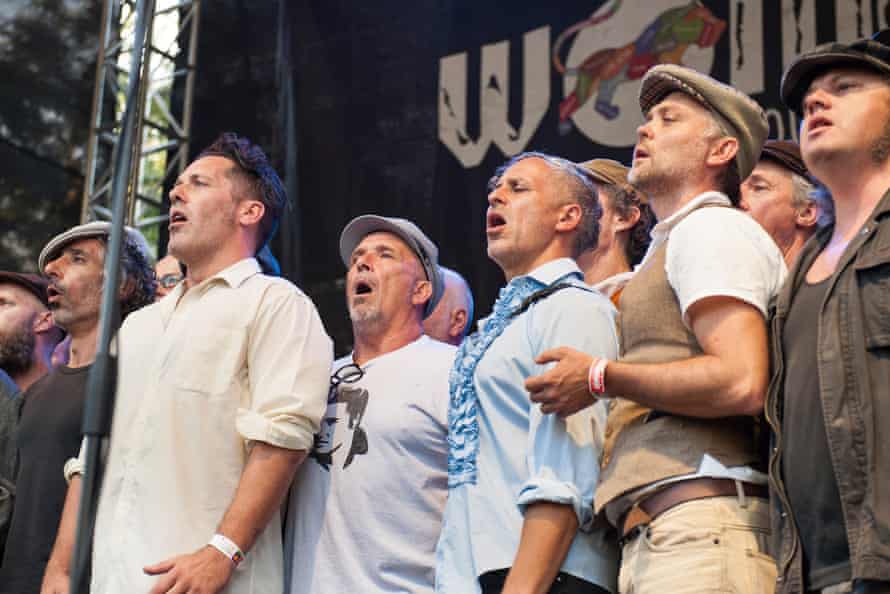 Dustyesky perform at Womadelaide 2018.